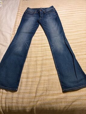 American Eagle Outfitters Dark Blue Flare Jeans